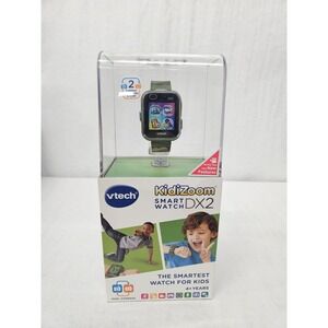 Vtech KidiZoom Smart Watch‎ DX2 For Kids Ages 4 + Years- Green Camo *New